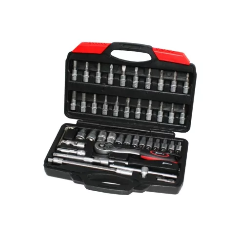 Z-TOOLS 1/4" dugókulcs és bit készlet 46r.