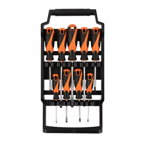 KENDO csavarhúzó készlet 9r. SL+PH mágneses CrV No.20214