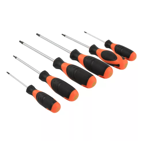 KENDO TORX csavarhúzó készlet 6r. T8-T27 mágneses CrV No.85137