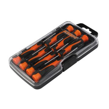 KENDO Precision Screwdriver Set 7 pcs SL+PH+TX CrV No.20538