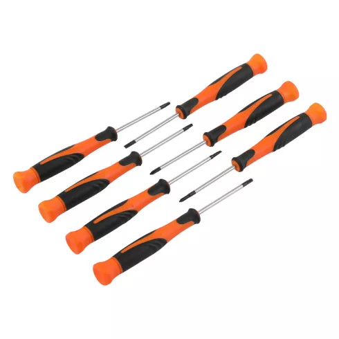 KENDO műszerész csavarhúzó készlet 7r. SL+PH+TX CrV No.20538