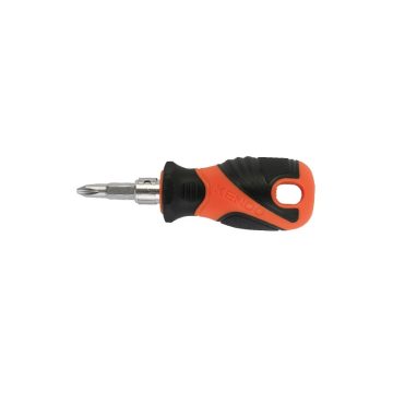   KENDO 2in1 Stubby Schraubenzieher-Set 2-teilig, SL6.0 + PH2x65mm CrV Nr.20217