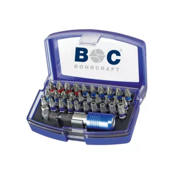 BOHRCRAFT bit készlet 32r. PH+PZ+T PB32