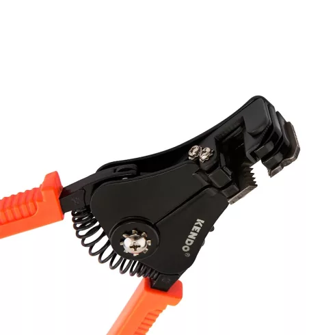 KENDO automata kábelcsupaszító fogó 175mm 1,0-3,2mm2 AWG 18-12 No.11702