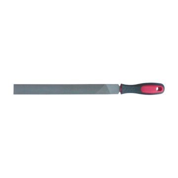 Z-TOOLS Flach-Abgerundete Feile, mit Griff 300/3