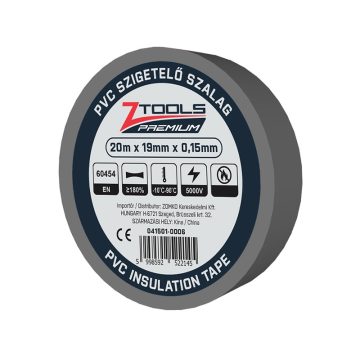 Z-TOOLS PVC Insulation Tape grey 20mx19mm/0,15mm