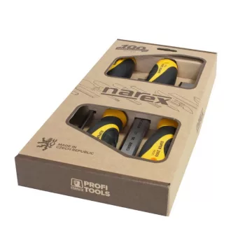   NAREX favéső készlet üthető fémvégű nyéllel 4r. 6-12-20-26mm 860600