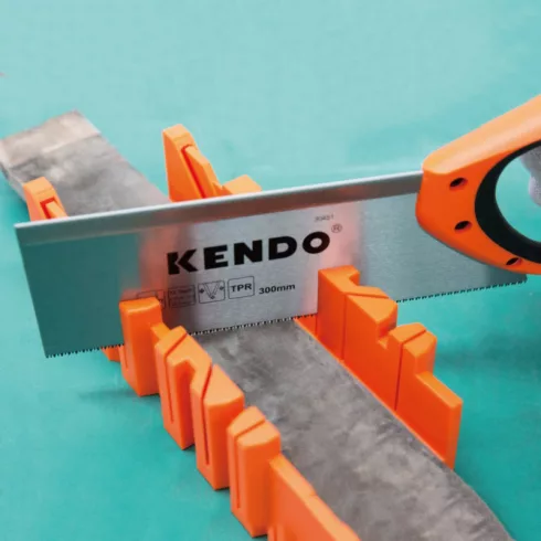 KENDO gérvágó láda ABS 300x120[70]mm 90°/45°/22,5° 30491