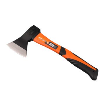 KENDO Household Axe, Fiberglass Rubberized 600g No.25442
