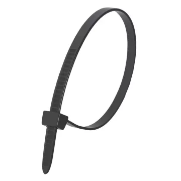   DEDRA Nylonos kábelkötegeő 2,5x100 fekete 100 db/csomag 11C25102