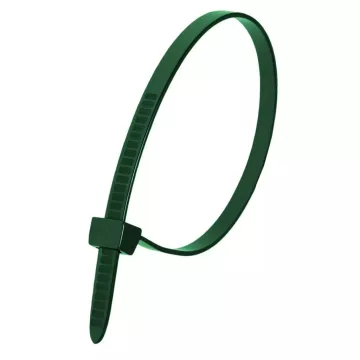   DEDRA Nylonos kábelkötegelő 7,6x370mm zöld 100 db/csomag 11E76372