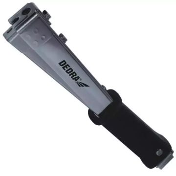 DEDRA Hammer Tacker 6-10mm, Klammerdicke 1,2mm 11Z004