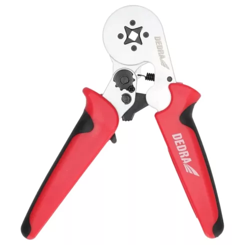 DEDRA Krimpelő fogó véghüvelyekhez 0.25-10mm2 1268A1