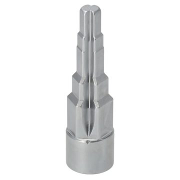 DEDRA Steckschlüssel-Bit, 1/2" Antrieb CrMo   12H022
