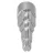 DEDRA Cafni kulcs bit, befogás 1/2" CrMo   12H022