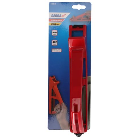 DEDRA Metallgehäuse Raspel 250 mm 15B047