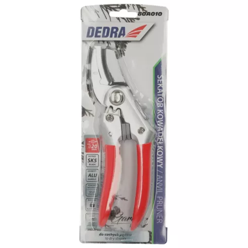 DEDRA Üllős metszőolló, száraz hajtások, vágási vastagság max. 20mm 80A010