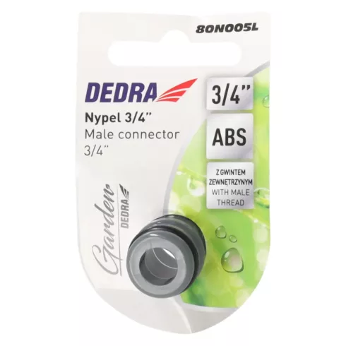 DEDRA Csőcsatlakozó külső menettel 3/4"  80N005L