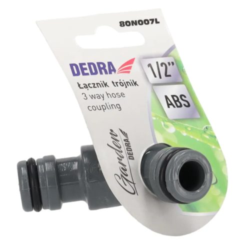 DEDRA Hármas Y csatlakozó toldó  80N007L