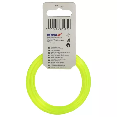 DEDRA Vágódamil kör keresztmetszetű 1,3mmx15m 80Z13151