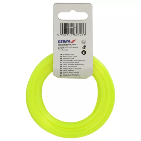 DEDRA Vágódamil kör keresztmetszetű 2,4mmx15m 80Z24151