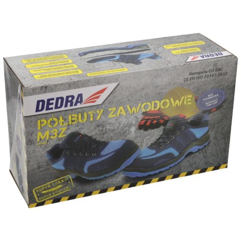 DEDRA Sicherheits-Lowschuhe M3 sport, Größe 42, O1 SRC Kategorie BH9M3Z-42
