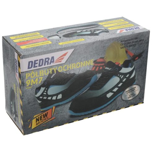 DEDRA Munkavédelmi cipő M7, méret: 43, S1 SRC kat. BH9M7-43