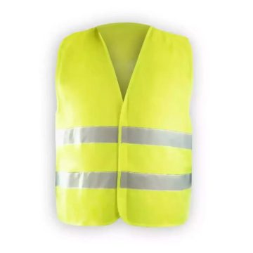 DEDRA Reflective Vest, Size XL, 2 Stripes BHKM01XL