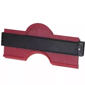   DEDRA Szabálytalan alakzatok kivágására szolgáló sablon, 250mm DED017