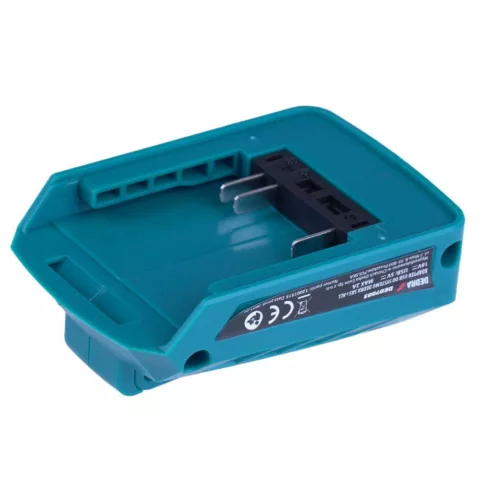 DEDRA Akkumulátorról 2db USB töltő port adapter DED7003