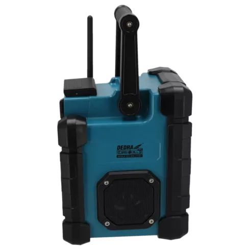 DEDRA Akkumulátoros DAB+/FM rádió 18V bluetooth USB DED7006BT