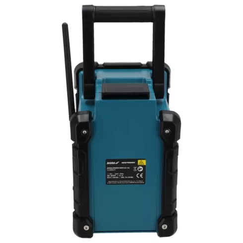 DEDRA Akkumulátoros DAB+/FM rádió 18V bluetooth USB DED7006BT