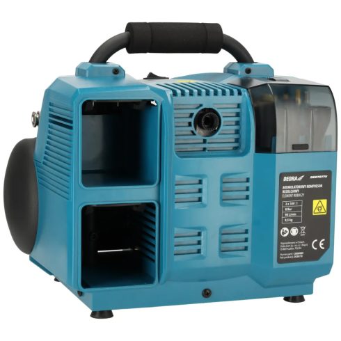 DEDRA Akkubetriebener Kompressor 6l 2x18V DED7077V