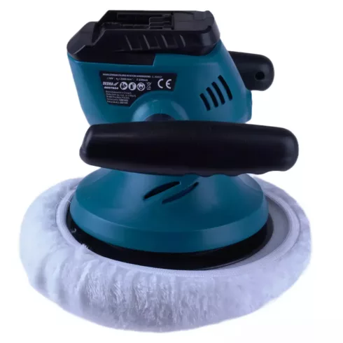 DEDRA Akkumulátoros excentrikus polírozó, csiszoló 250mm DED7084