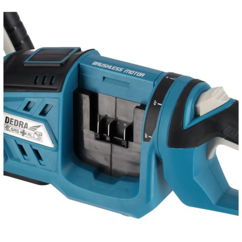 DEDRA Akkumulátoros sövényvágó olló szénkefe nélküli 600mm, 2x18V DED7192V