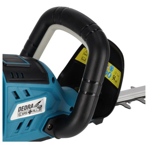 DEDRA Akkumulátoros sövényvágó olló szénkefe nélküli 600mm, 2x18V DED7192V