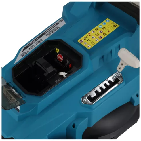 DEDRA Szénkefe nélküli fűnyíró 2x18V 43cm DED7197V