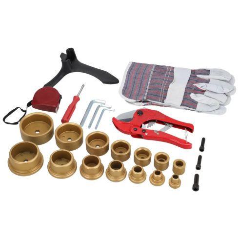 DEDRA Kunststoffrohr-Schweißgerät 1,5kW, 300°C, 16-63mm DED7514