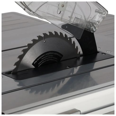 DEDRA Tischkreissäge mit Hartmetallblatt 254mm 2000W, Hartmetall-Tischkreissägeblatt 24/40/60 DED7754T3