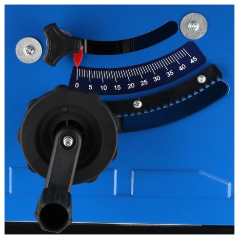 DEDRA Tischkreissäge mit Hartmetallblatt 254mm 2000W, Hartmetall-Tischkreissägeblatt 24/40/60 DED7754T3