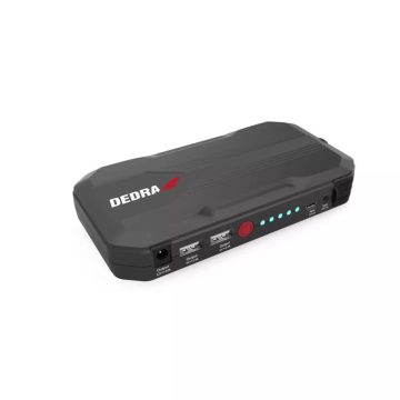   DEDRA Powerbank 12000mAh motorindítási funkcióval DEPP1200