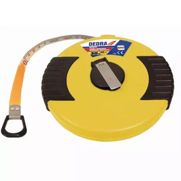 DEDRA Glasfaserverstärktes Maßband 20m, Breite 13mm M2011