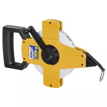   DEDRA Glasfaserverstärktes Maßband 50m, Breite 13mm, PVC, ABS, CE MID II Kategorie M5012