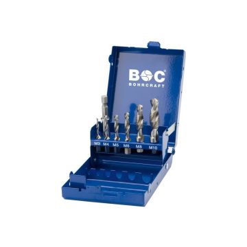   BOHRCRAFT Metric Combined Machine Tap Set HSS-G 7 pcs. M3-M10 MB7