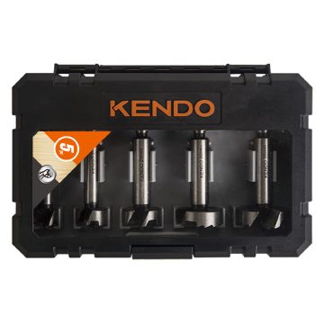   KENDO Forstnerbohrer-Set 5-tlg. 15-35x90xS8 P-Box Nr. 11606135