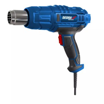 DEDRA Hot Air Gun, 2000W 2 Nozzles, Cardboard DED7976