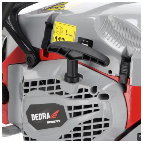 DEDRA Benzines láncfűrész 2,9kW 65cc 20" 50cm 1,6mm DED8713