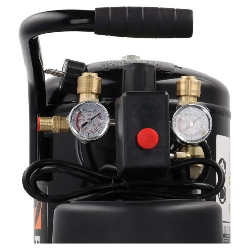 DEDRA Ölgeschmierter Kompressor 1500W, 8atm, 24liter, 200l/min, zwei Nanometer, zwei Schnellanschlüsse A077020