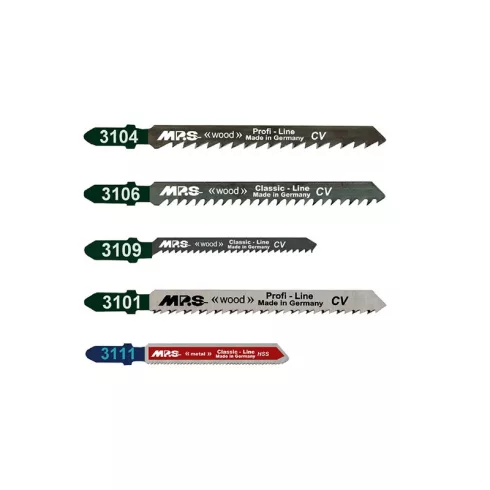 MPS egybütykös szúrófűrészlap vegyes készlet fára/fémre 5r. 3198-5