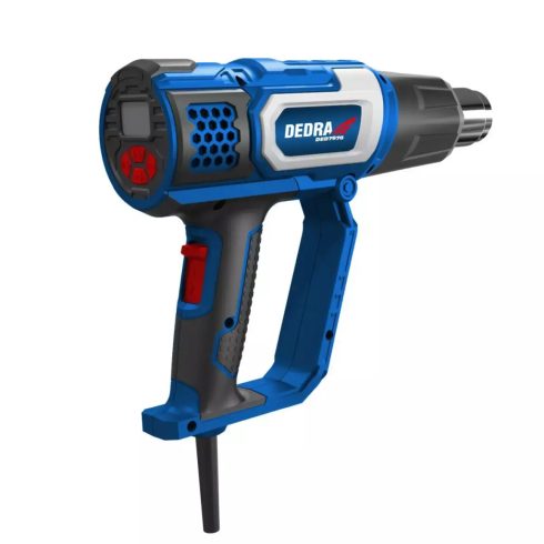 DEDRA Heißluftgebläse 2000W LCD, 4 Düsen, Koffer mit Zubehör  DED7978